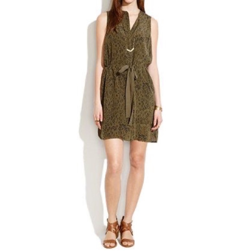 Madewell silk Playa dress sz XS
